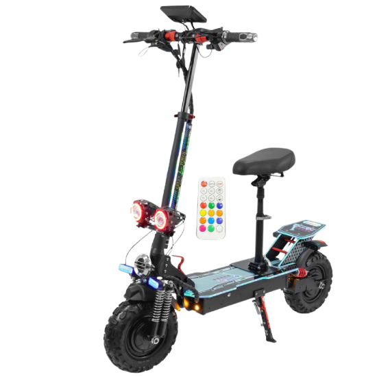 صورة سكوتر فرحة الوحش الكهربائي محركين 4000 واط